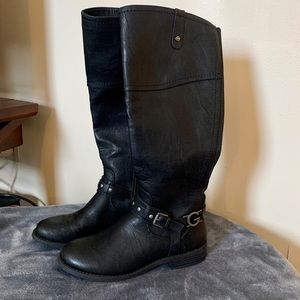Guess Knee High Black Boots